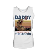 T-SHIRT - TO MY DAD - VINTAGE - T-REX Unisex Tank tile