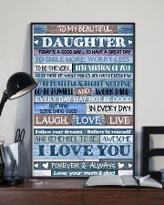 MOM AND DAD TO DAUGHTER 16x24 Poster lifestyle-poster-2