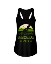 TO GRANDSON- REX - SAURUS Ladies Flowy Tank thumbnail