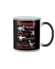 T-SHIRT - TO MOMMY - MY FAVORITE DINOSAUR Color Changing Mug thumbnail