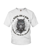 SON-IN-LAW - OWL - THE MAN THE MYTH THE LEGEND Youth T-Shirt tile