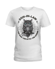 SON-IN-LAW - OWL - THE MAN THE MYTH THE LEGEND Ladies T-Shirt tile