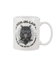 SON-IN-LAW - OWL - THE MAN THE MYTH THE LEGEND Mug tile