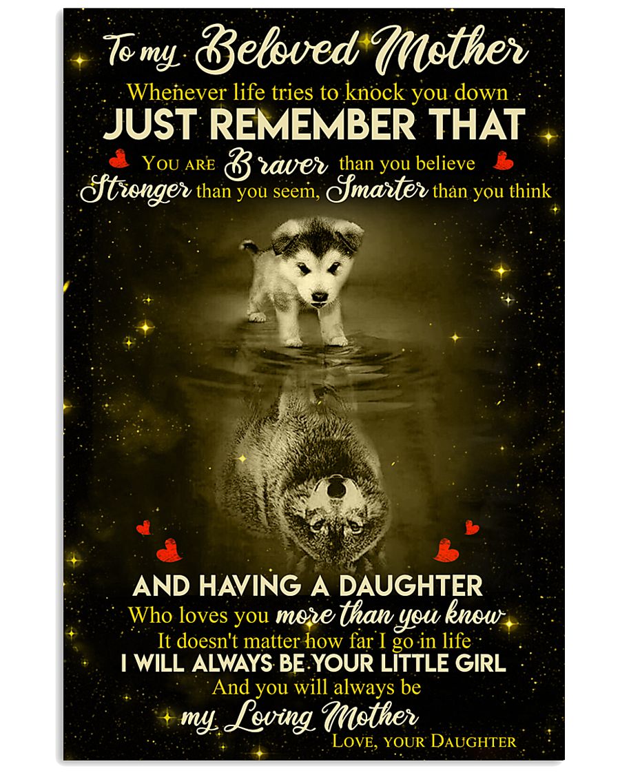 DAUGHTER TO MOM 16x24 Poster
