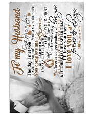 TO MY HUSBAND 16x24 Poster front