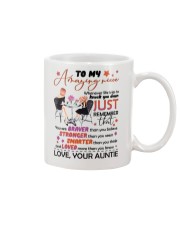 AUNT TO NIECE Mug front