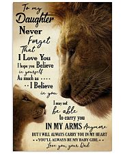 DAD TO DAUGHTER 16x24 Poster front