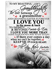 GRANDMA TO GRANDDAUGHTER 16x24 Poster front