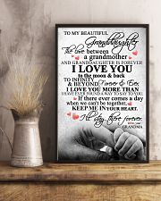 GRANDMA TO GRANDDAUGHTER 16x24 Poster lifestyle-poster-3