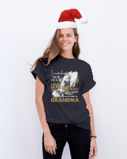 GRANDMA - VINTAGE - ELEPHANTS Classic T-Shirt lifestyle-holiday-crewneck-front-1