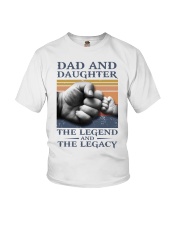 T-SHIRT - DAD AND DAUGHTER - VINTAGE Youth T-Shirt tile