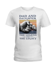 T-SHIRT - DAD AND DAUGHTER - VINTAGE Ladies T-Shirt tile