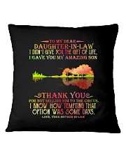 MOM TO DAUGHTER IN LAW Square Pillowcase thumbnail
