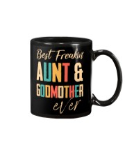 BEST FREAKING AUNTIE - GODMOTHER Mug thumbnail
