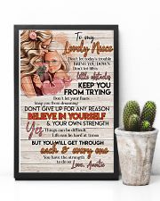 TO MY LOVELY NIECE 16x24 Poster lifestyle-poster-8