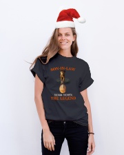 SON-IN-LAW - LION - THE MAN THE MYTH THE LEGEND Classic T-Shirt lifestyle-holiday-crewneck-front-1