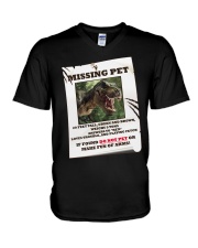 KIDS - MISSING PET - REX V-Neck T-Shirt thumbnail
