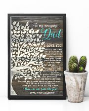 DAUGHTER TO DAD 16x24 Poster lifestyle-poster-8