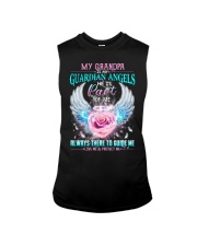 Angel Grandpa - My Grandpa Is My Guardian Angels Sleeveless Tee tile