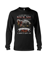 T-SHIRT - T-REX - IF YOU KICK ME Long Sleeve Tee tile