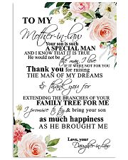 DAUGHTER TO MOTHER-IN-LAW 16x24 Poster front