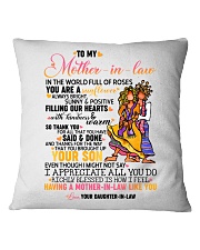 DAUGHTER TO MOTHER-IN-LAW Square Pillowcase thumbnail