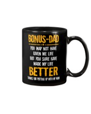 To My Bonus Dad - Thanks - T-Shirt Mug tile