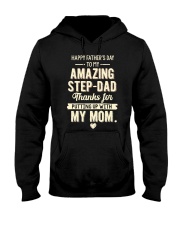 T-SHIRT - TO MY BONUS DAD - FATHER'S DAY Hooded Sweatshirt tile