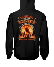 Grandparent to Grandson - You Are Braver Than You Hooded Sweatshirt tile