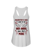 Daughter's Dad- I Used To Be Her Angel Now She's Mine Ladies Flowy Tank tile