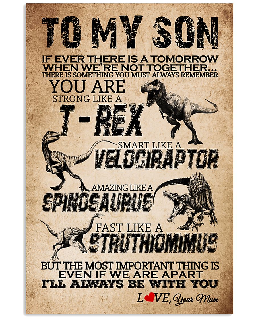 MOM TO SON 16x24 Poster