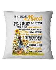 AUNT TO NIECE Square Pillowcase thumbnail