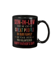 SON-IN-LAW - VINTAGE - HAPPY FATHER'S DAY Mug tile