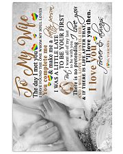 TO MY WIFE 16x24 Poster front