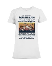 T-SHIRT - SON-IN-LAW - TURTLE - VINTAGE - CIRCUS Premium Fit Ladies Tee tile
