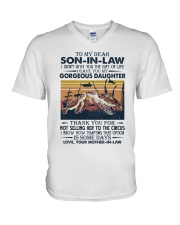 T-SHIRT - SON-IN-LAW - TURTLE - VINTAGE - CIRCUS V-Neck T-Shirt tile