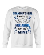 Grandma' girl - I Used To Be Her Angel now she's mine Crewneck Sweatshirt tile