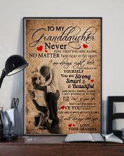 GRANDPA TO GRANDDAUGHTER 16x24 Poster lifestyle-poster-2