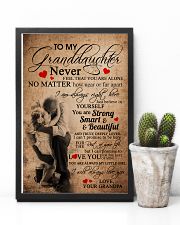 GRANDPA TO GRANDDAUGHTER 16x24 Poster lifestyle-poster-8