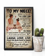 TO MY NIECE - AUNTIE - I'LL ALWAYS BE WITH YOU 16x24 Poster lifestyle-poster-8
