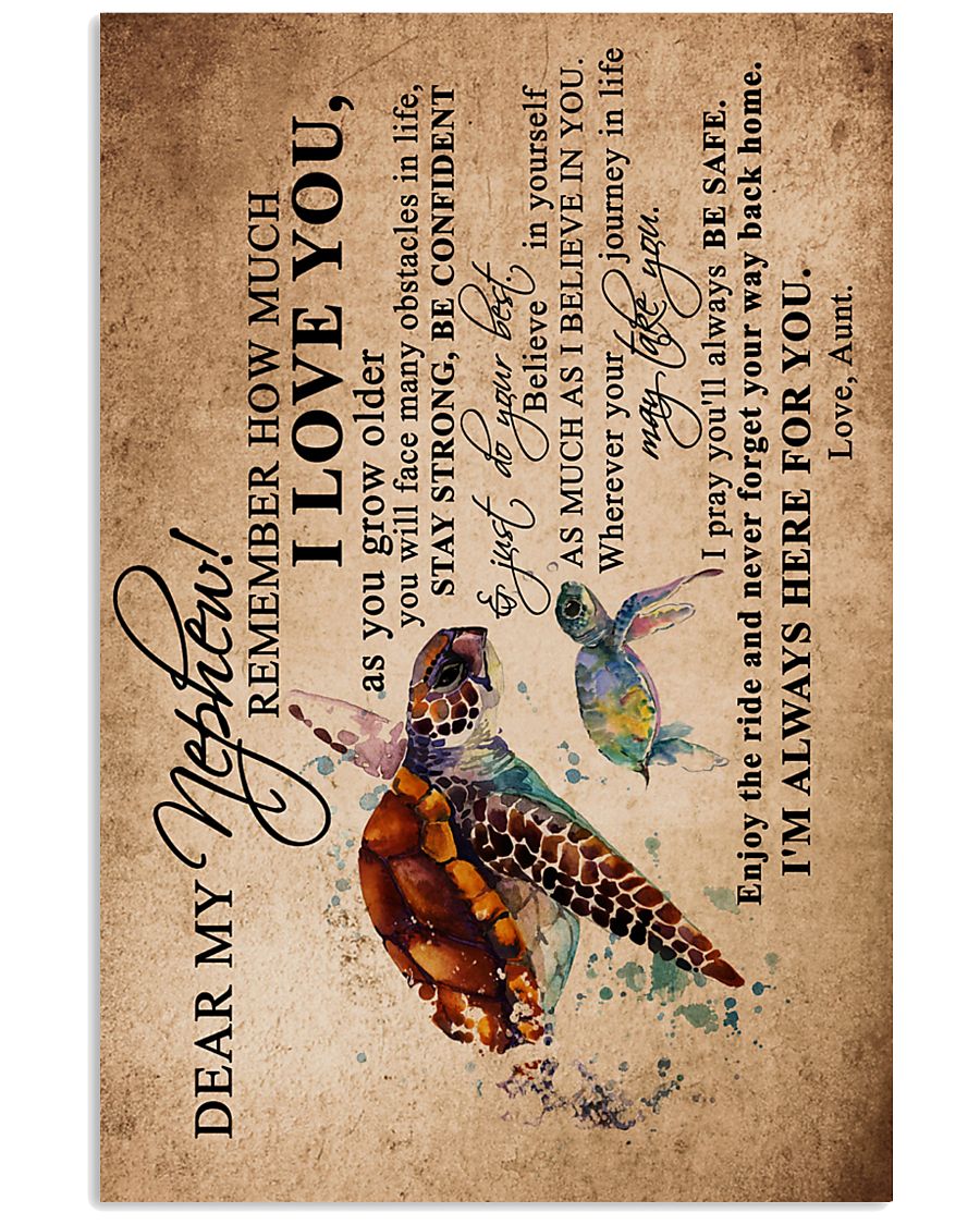 DEAR MY NEPHEW 16x24 Poster