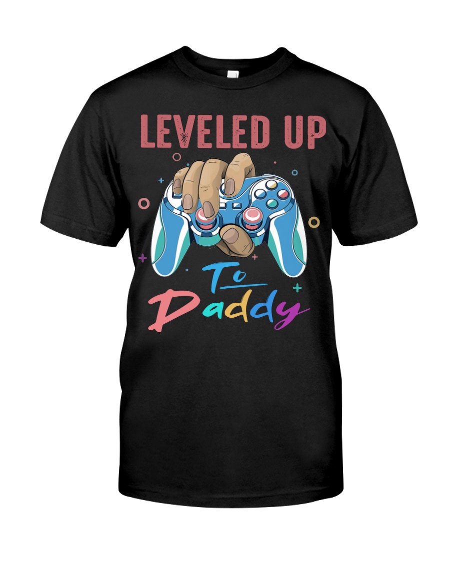 T-SHIRT - FIRST FATHER - LEVELED UP Classic T-Shirt