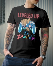 T-SHIRT - FIRST FATHER - LEVELED UP Classic T-Shirt lifestyle-mens-crewneck-front-6