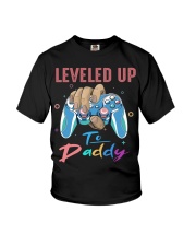 T-SHIRT - FIRST FATHER - LEVELED UP Youth T-Shirt thumbnail