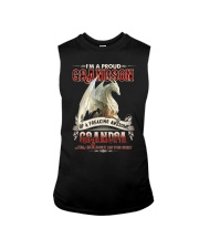Grandpa to Grandson - I'm A Proud Grandson Sleeveless Tee tile