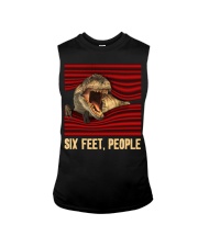 T-rex - Six Feet people - T-shirt Sleeveless Tee tile