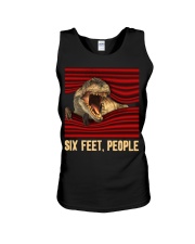 T-rex - Six Feet people - T-shirt Unisex Tank tile