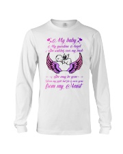 Angel - Baby - My Baby My Guardian Angel Long Sleeve Tee tile