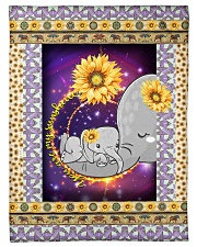 FLEECE BLANKET - CHILDREN - MOTHER - ELEPHANT Small Fleece Blanket - 30" x 40" front
