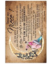 DEAR MY NIECE 16x24 Poster front